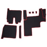 Set Covorase Piele Ecologica Truck Umbrella Pentru Man Tgx Euro 5. Negru 462577 96276