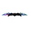 Briceag-cutit, doua taisuri, negru-multicolor, Fade Batman Style, 32 cm
