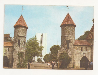CP3-Carte Postala- ESTONIA (CCCP) - Tallinn, Viru Towers ,necirculata 1986 foto
