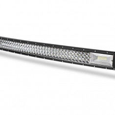 LED Bar Auto Curbat 459W, leduri pe 3 randuri, 12V-24V, 34020 Lumeni, 31,5&quot;/82 cm, Combo Beam 12/60 Grade