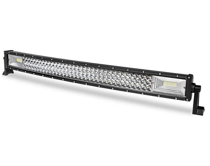 LED Bar Auto Curbat 459W, leduri pe 3 randuri, 12V-24V, 34020 Lumeni, 31,5&amp;quot;/82 cm, Combo Beam 12/60 Grade
