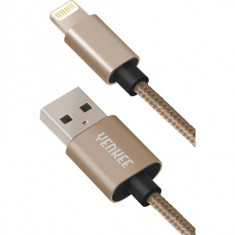 Yenkee, Cablu USB pentru iPhone 1m, Auriu foto