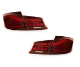 Set lampa spate BMW Seria 5 (F10), 2011-08.2017 model SEDAN, partea stanga, dynamic indicator; cu animatii; LED+OLED; TUNING; interior, exterior,