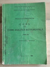 Curs de chimie analitica instrumentala (part II) - Rozalia Kuzman Anton foto