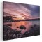 Tablou peisaj plaja la apus Tablou canvas pe panza CU RAMA 70x100 cm