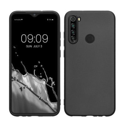 Husa Kwmobile pentru Xiaomi Redmi Note 8, Gri, Silicon, KWM000010LR006C foto