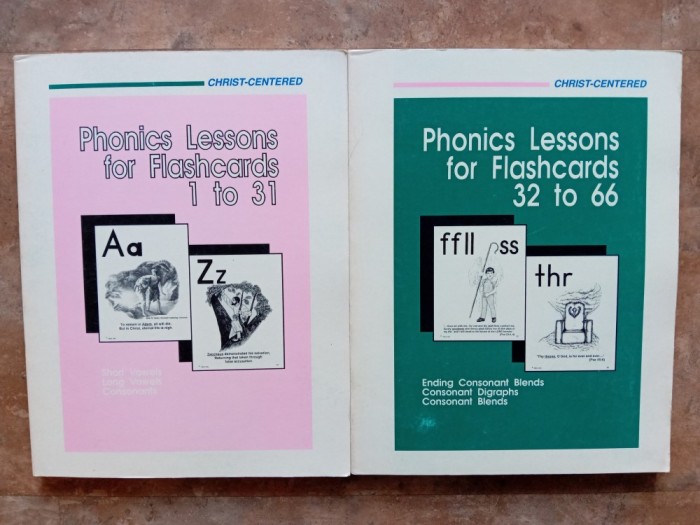 Phonics Lessons for Flashcards 1 to 66 - Christ-Centered
