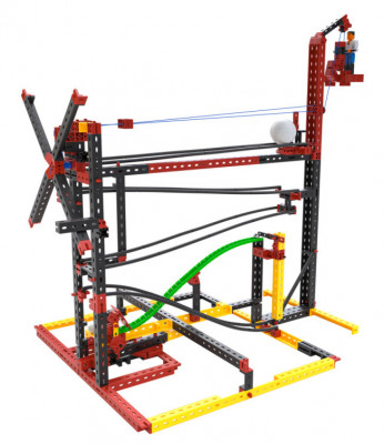 Kit STEM Circuite XL de reactii in lant traznite, Fischertechnik foto