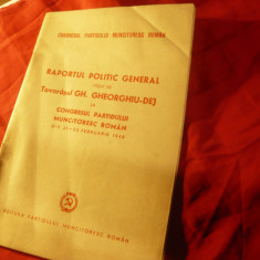Raport Politic General al Tov.Ghe.Gheorghiu-Dej la Congresul PMR 1948 ,47pag