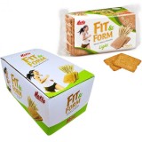 Biscuiti de Post cu tarate Grau Integral Fit&amp;Form Nefis 12x95g MGR7827