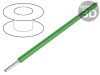 Cablu HookUp Wire ALPHA INDUSTRIES 30AWG PTFE Verde 0.55mm 0.25kV MIL-W-16878/6 -60-200C 30.5m