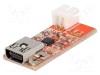 &Icirc;ncărcător acumulatori Li-Po OLIMEX USB 30x13mm 470mA