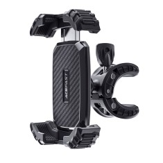 Suport de telefon pentru bicicleta, free rotation, safety lock, 4.5-6.7&amp;#039;&amp;#039; - black foto