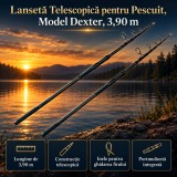 Lansetă Telescopică pentru Pescuit, Model Dexter, 3,90 m