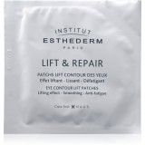 Institut Esthederm Lift &amp; Repair Eye Contour Lift Patches mască patch de ochi, pentru o piele mai fermă (Cellular Care) 10 x 2 buc