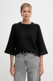 Morgan pulover din amestec de l&acirc;nă culoarea negru, MDELIA