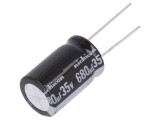 Condensator Electrolitic THT 680uF 35V 16x25mm