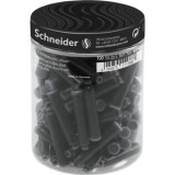 Patroane Schneider, 100buc/borcan Cu Capac Plastic - Cerneala Neagra