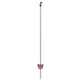 Stalp Otel 107cm Diametru 8mm pentru Gard Electric cu Aripa si Izolator