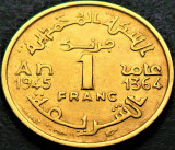 Cumpara ieftin Moneda istorica 1 FRANC - MAROC, anul 1945 * cod 2349, Europa