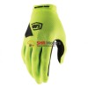 Manusi cross 100% Ridecamp verde fluorescent, 100%