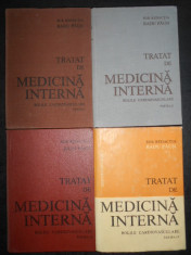 RADU PAUN - TRATAT DE MEDICINA INTERNA. BOLILE CARDIOVASCULARE 4 volume foto