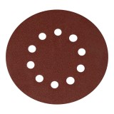 Set 100 discuri abrazive, 10 gauri, 215mm, granulatie P120, Micul Fermier, GF-2337-S100-G01