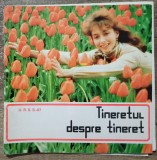 Tineretul Despre Tineret, URSS 1987, Album Pictura, Propaganda Sovietica, Carte URSS
