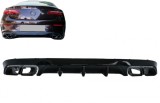 Difuzor bara spate Mercedes E-Class C238 A238 AMG cu ornamente toba E63