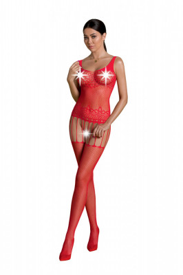 Passion catsuit Eco BS001 S/M Red foto