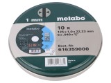 Disc de tăiere 125mm 1mm 10 bucăți