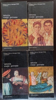 Philippe Aries, Georges Duby - Istoria vietii private (Vol. I-IV) foto