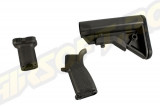 CERAKOTE BR - FURNITURE KIT PT. M4 AEG - DISRUPTIVE GREY - SHORT