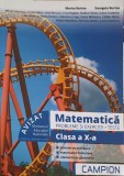 MATEMATICA, PROBLEME SI EXERCITII, TESTE - CLASA A X-A-MARIUS BURTEA, GEORGETA BURTEA-258575