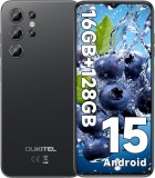 Cumpara ieftin Telefon Mobil Oukitel C1, Negru, 4G, 6.52 IPS, 16GB RAM (4GB + 12GB extensibili), 128GB ROM, 13MP, Android 15, Unisoc T606, OTG, 5150mAh, 10W, Dual SI