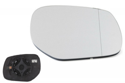Geam oglinda exterioara cu suport fixare Infiniti Q50, 10.2013-; Q70 (Y51), 2015-; Q30, 10.2015-; Qx30, 01.2016-, Dreapta, incalzita; geam convex; cr foto