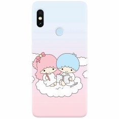 Husa silicon pentru Xiaomi Mi A2, Little Twins On Cloud foto