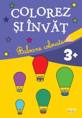 Colorez si invat. Baloane colorate (3+)