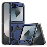 Husa Samsung Galaxy Z Flip6 Techsuit CamGuard Pro, albastru