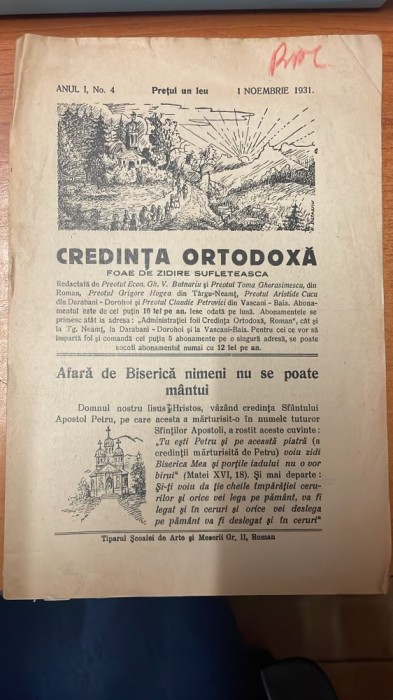 AS- Credinta Ortodoxa, nr 4