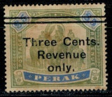Cumpara ieftin Perak 1900 - Three Cents Revenue supr. pe $5 nestampilat cal.II