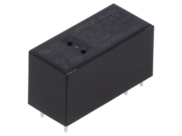 Releu Electromagnetic SPST-NO 12V 16A PCB