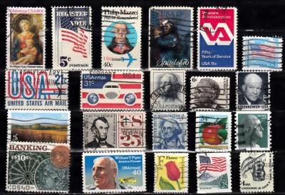 A7 T1 84 - Timbre foarte vechi - America foto