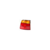 Stop spate lampa Bmw Seria 5, 1987-1996 Sedan, omologare ECE, spate, rosu-galben, exterior, cu suport bec, 1384009; 2VA005553111; 63211384009, Stanga