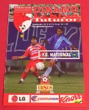 Program meci fotbal DINAMO BUCURESTI - FC NATIONAL BUCURESTI (10.03.2001)