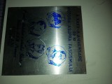 Cumpara ieftin LOT PLACHETE METAL EXPOZITIA FILATELICA AFR VRANCEA FOCSANI 9-15.05.1980