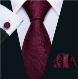Set cravata + batista + butoni - matase - model 351
