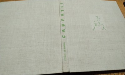 CARPATII Peisaje din Romania - Tudor Arghezi (prefata) - GHEORGHE VULPAS (foto) foto
