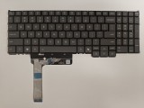 Tastatura Laptop, Lenovo, IdeaPad Pro 5 16AKP10 Type 83JN, iluminata, gri deschis, layout US