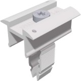Clema rapida de mijloc 30-40 mm cu click si pin impamantare Profil Tip H Schletter